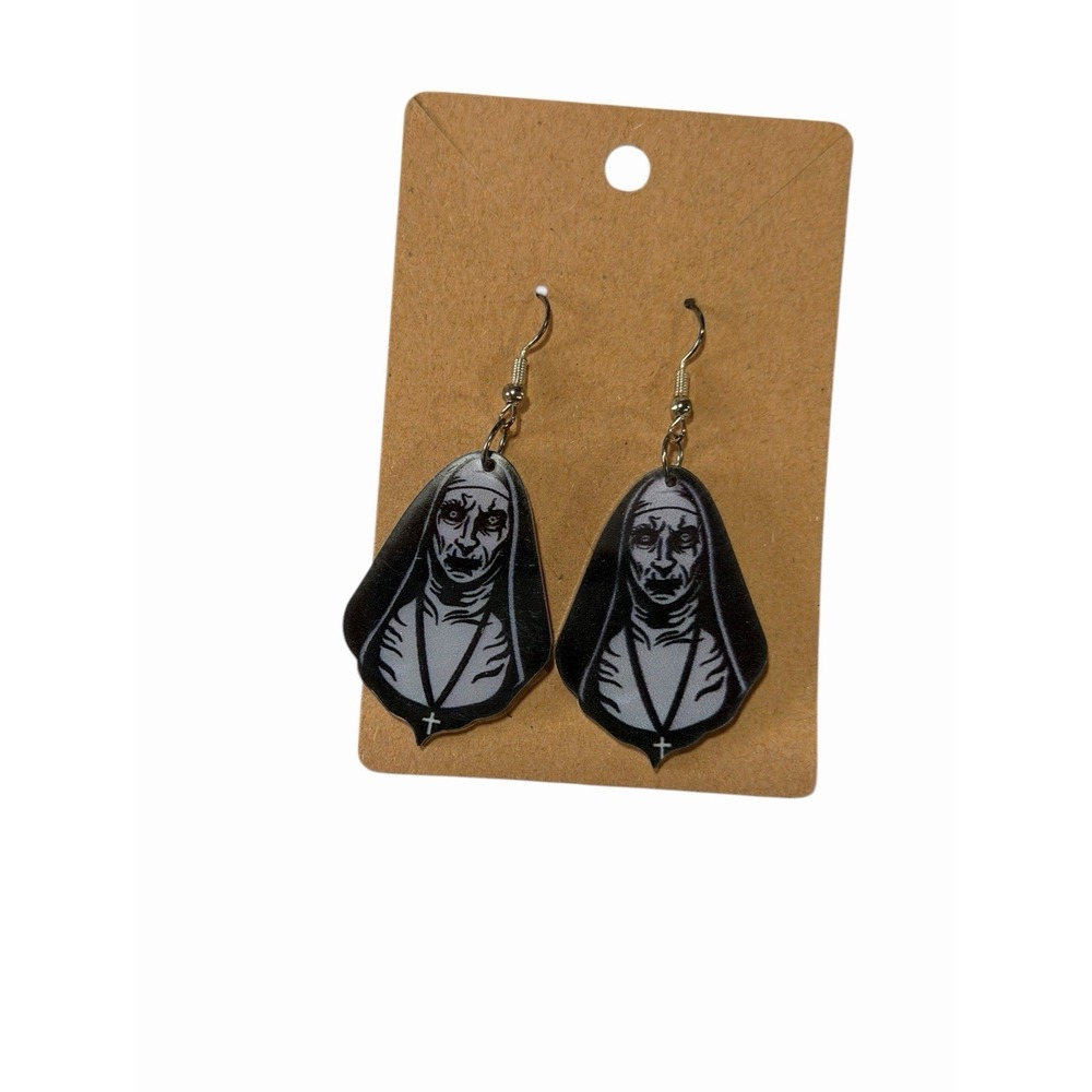 Horror Acrylic Drop Earrings Gothic‎ Halloween Jewelry